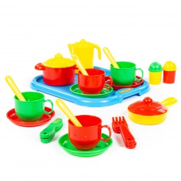 SET OF POTS AND TRAYS FOR... 2