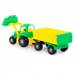 TRACTOR WITH SHOVEL AND... 2
