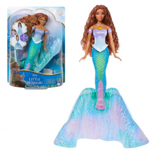 ARIEL DOLL FROM HUMAN TO MERMAID...