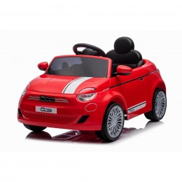 FIAT 500 12V RED LICENSE...