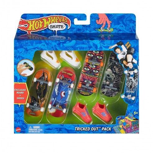 HOT WHEELS SKATE PACK 4 SURTIDOS...