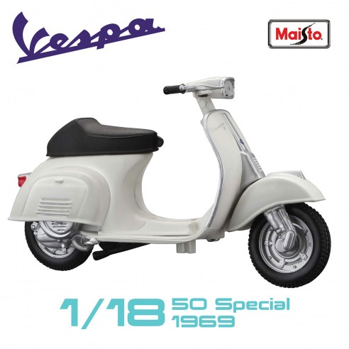 Moto Vespa 1:18