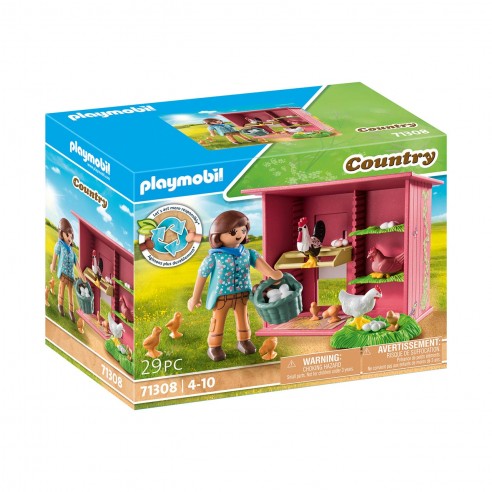 COUNTRY CHICKEN COOP 71308 PLAYMOBIL