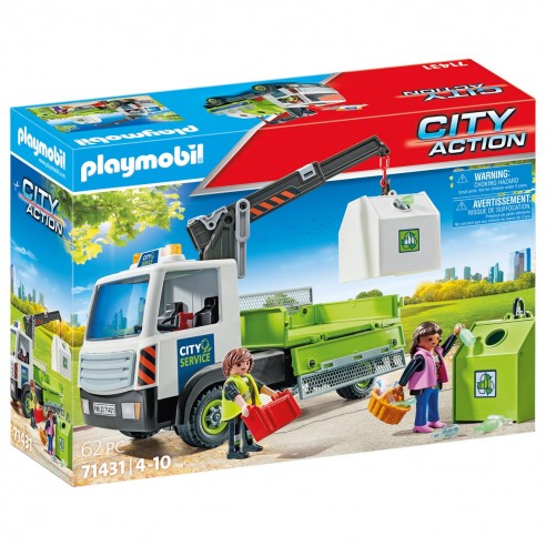 WASTE TRUCK WITH CONTAINER 71431...