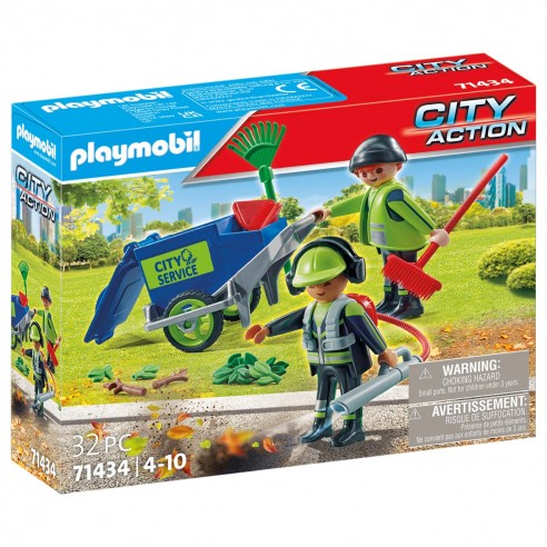 71434 PLAYMOBIL STREET CLEANING...