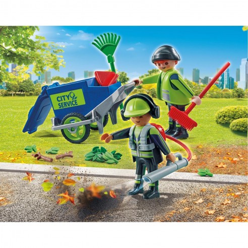 Playmobil sales street cleaner