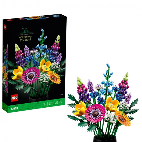 LEGO WILDFLOWER BOUQUET LEGO ICONS...