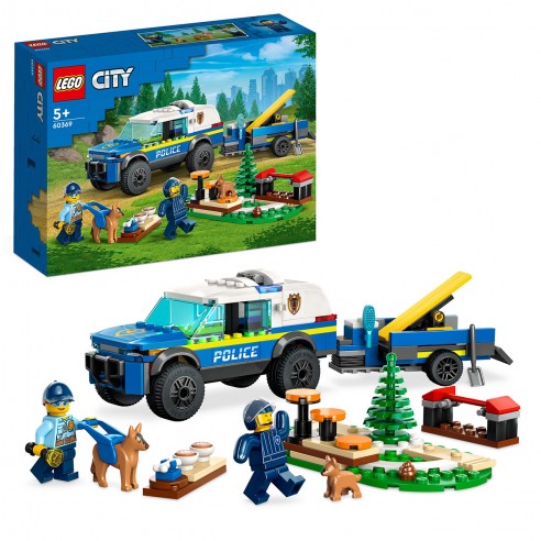 MOBILE TRAINING POLICE DOGS LEGO CITY...