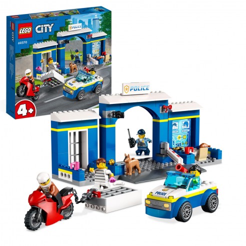 LEGO CITY POLICE STATION CHASE 60370...