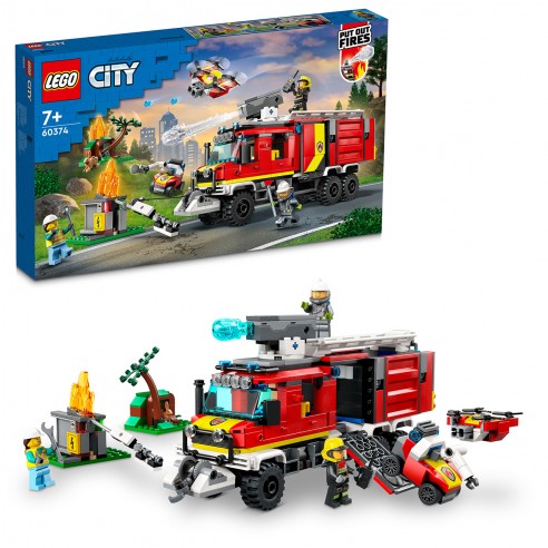LEGO CITY 60374 LEGO CITY MOBILE FIRE...