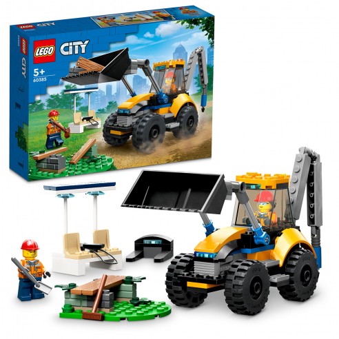 EXCAVADORA DE OBRA LEGO CITY 60385 LEGO