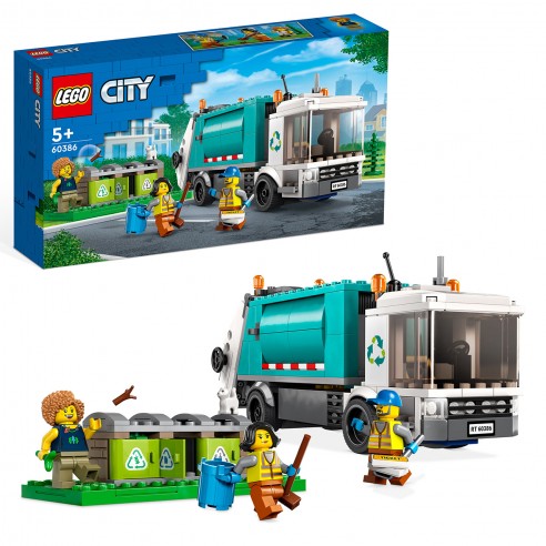 CAMIÓN DE RECICLAJE LEGO CITY 60386 LEGO