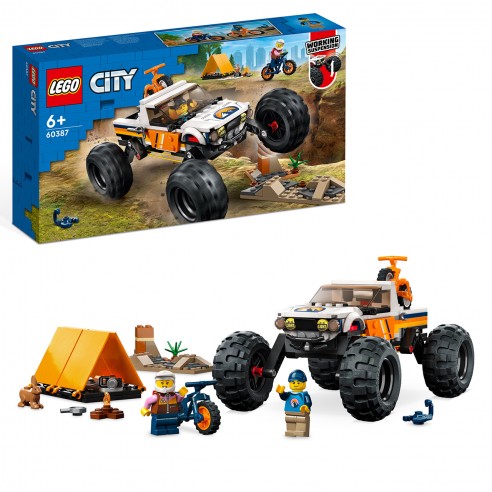 LEGO CITY ADVENTURER 4X4 OFF-ROADER...
