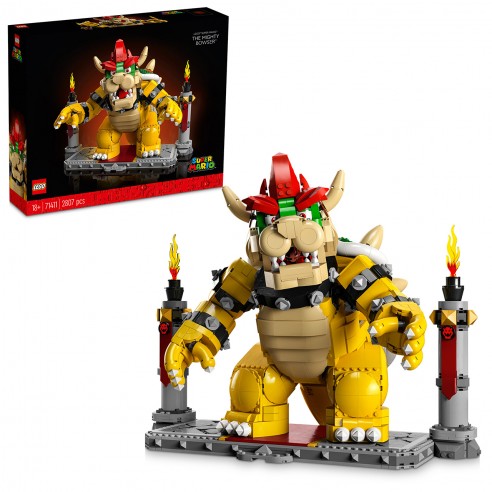 THE MIGHTY BOWSER LEGO SUPER MARIO...