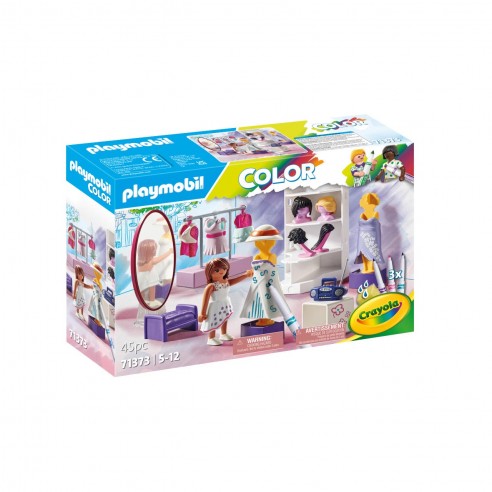 PLAYMOBIL COLOR: DRESSING ROOM 71373...