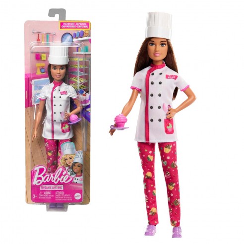BARBIE DOLL YOU CAN BE A PASTRY CHEF...