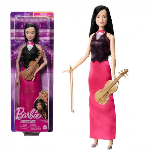 BARBIE DOLL YOU CAN BE A VIOLINIST...