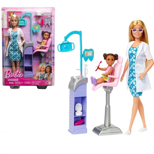 MUÑECA BARBIE DENTISTA HKT69 MATTEL