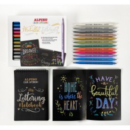 SET METALLIC LETTERING... 2