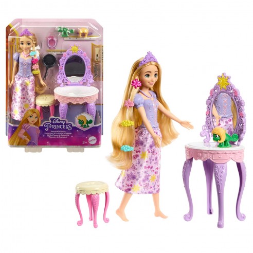 DISNEY PRINCESS RAPUNZEL CON TOCADOR...