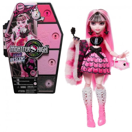 Boneca Monster High Draculaura Skulltimate Série Fearidescen - Alfabay -  Cubo Mágico - Quebra Cabeças - A loja de Profissionais e Colecionadores!