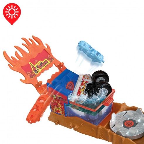 Monster Trucks Arena Smashers Hot Wheels - Mattel