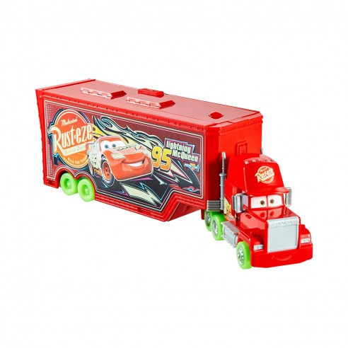 DISNEY CARS NIGHT RACING MACK TRACK...