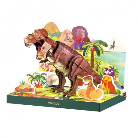 Educa Borrás - T-Rex - 3D Creature Puzzle, 3D PUZZLE