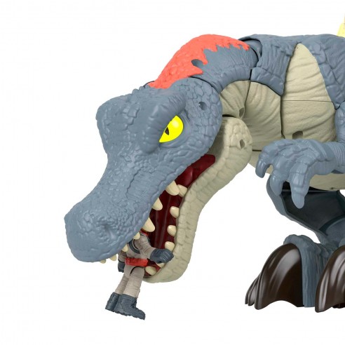 Imaginext Jurassic World Indominus Rex, Dinosaurio de Juguete +3 Años