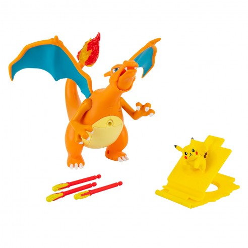 ELECTRONIC CHARIZARD VS PIKACHU...