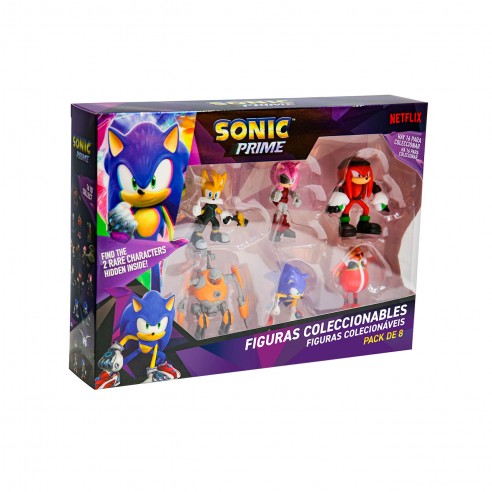 FIGURAS SONIC PACK DE 8 CAJA DELUXE...