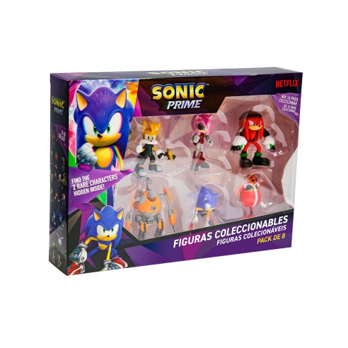 SONIC FIGURES PACK OF 8 ASSORTED...