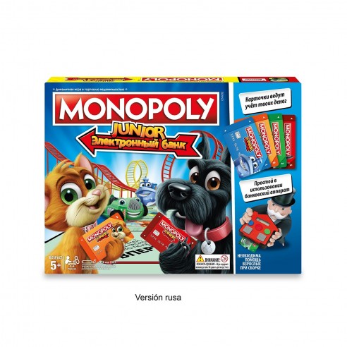 RUSSIAN ELECTRONIC JUNIOR MONOPOLY...