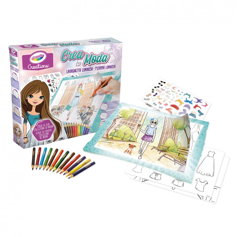 Creations Crea La Moda - Lavagnetta Luminosa CRAYOLA - 25-5980