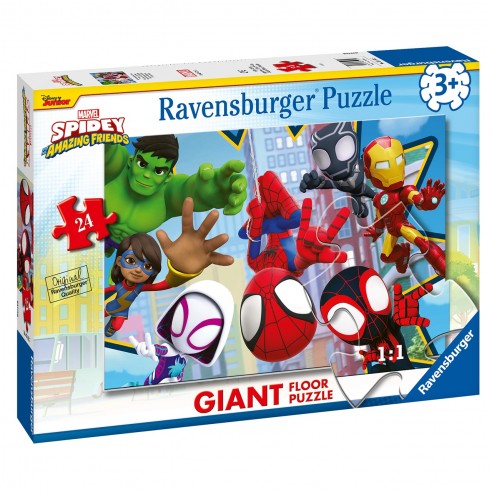 PUZZLE GIANT 24 PIECES SPIDEY 03182...