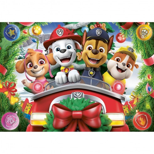 Puzzle giant 24 pieces Paw Patrol Christmas