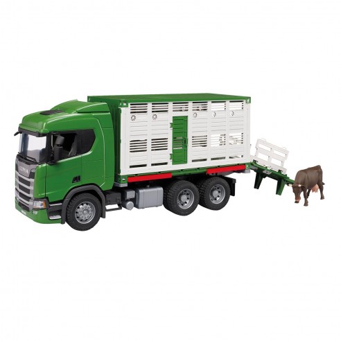 CATTLE TRANSPORT WITH OX SCANIA SUPER...