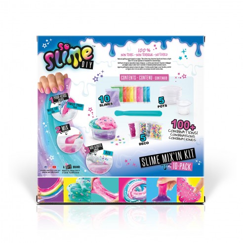 Slime Mix in kit 10 pack