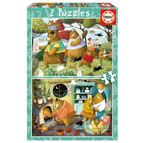 PUZZLE 2X20 TALES OF THE FOREST 19686...