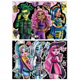 PUZZLE 2X100 MONSTER HIGH... 2
