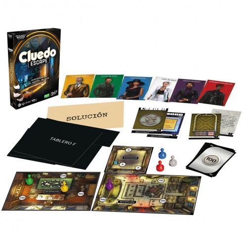 CLUEDO ESCAPE HOTEL BETRAYAL F6417...