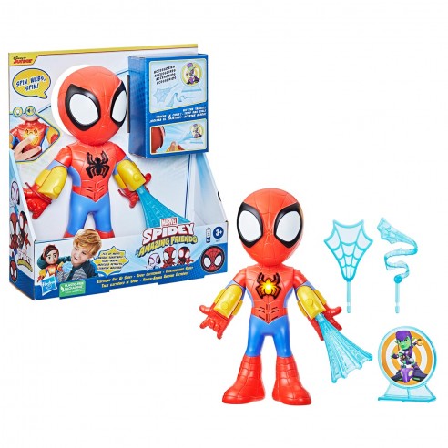 Marvel Spidey and His Amazing Friends - Arachno -bolide et Figurine Sp