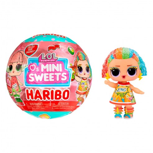 LOL Surprise Loves Mini Sweets Dolls with 8 Surprises, Candy Theme,  Accessories, Collectible Doll, Paper Packaging, Children Ages 4+