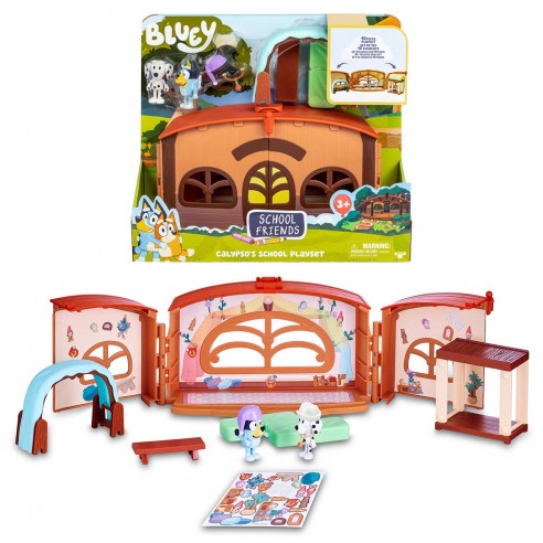 BLUEY SCHOOL PLAYSET BLY40010 FAMOSA