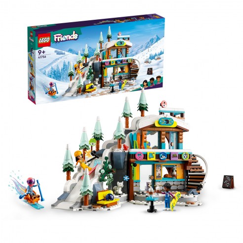 LEGO FRIENDS SKI SLOPE AND CAFETERIA...