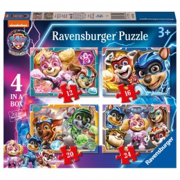 PUZZLE 4 IN BOX PAW PATROL...