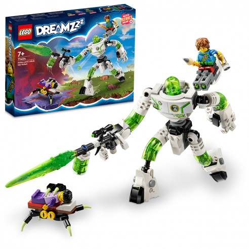 MATEO AND Z-BLOB ROBOT LEGO DREAMZZZ...