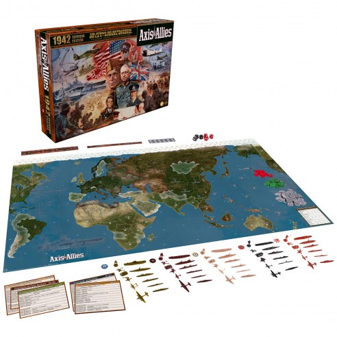 JUEGO AVALON HILL AXIS Y ALLIES 1942...