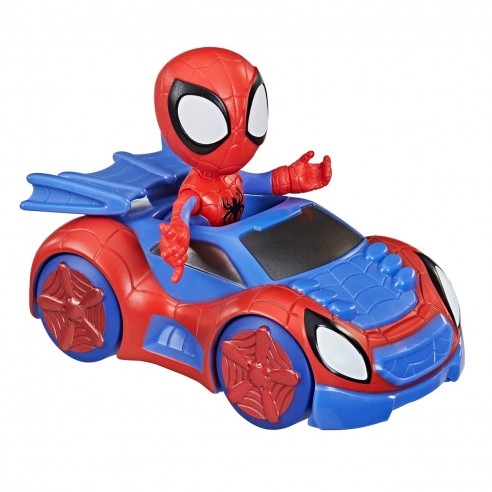 SPIDEY FIGURE AND SPIDEY VEHICLE SET...