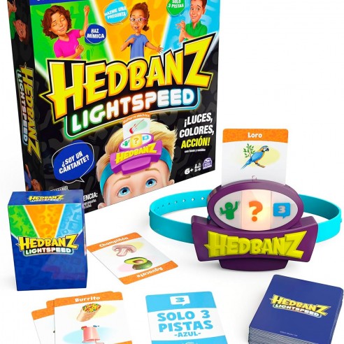 HEDBANZ LIGHTSPEED BOARD GAME 6068072...